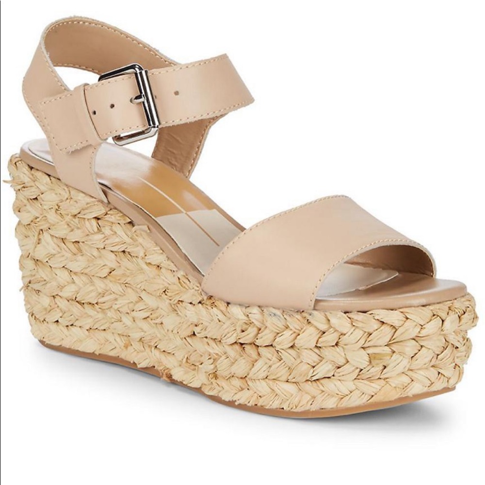 Dolce Vita Nude Sanna Wedges Size 6